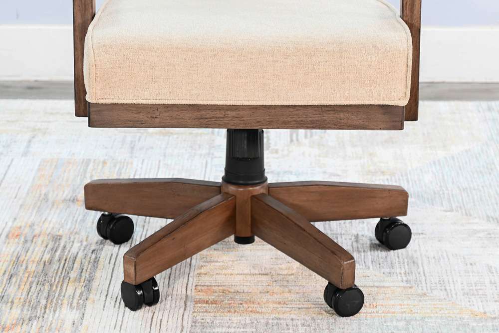 Sunny Designs - Doe Valley -  Game Chair with Casters - 1444BU veiw 3
