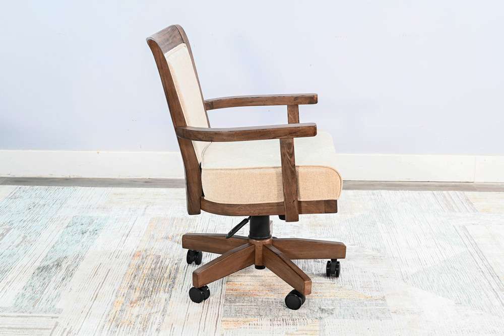 Sunny Designs - Doe Valley -  Game Chair with Casters - 1444BU veiw 4
