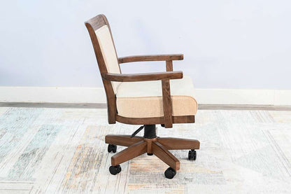 Sunny Designs - Doe Valley -  Game Chair with Casters - 1444BU veiw 4