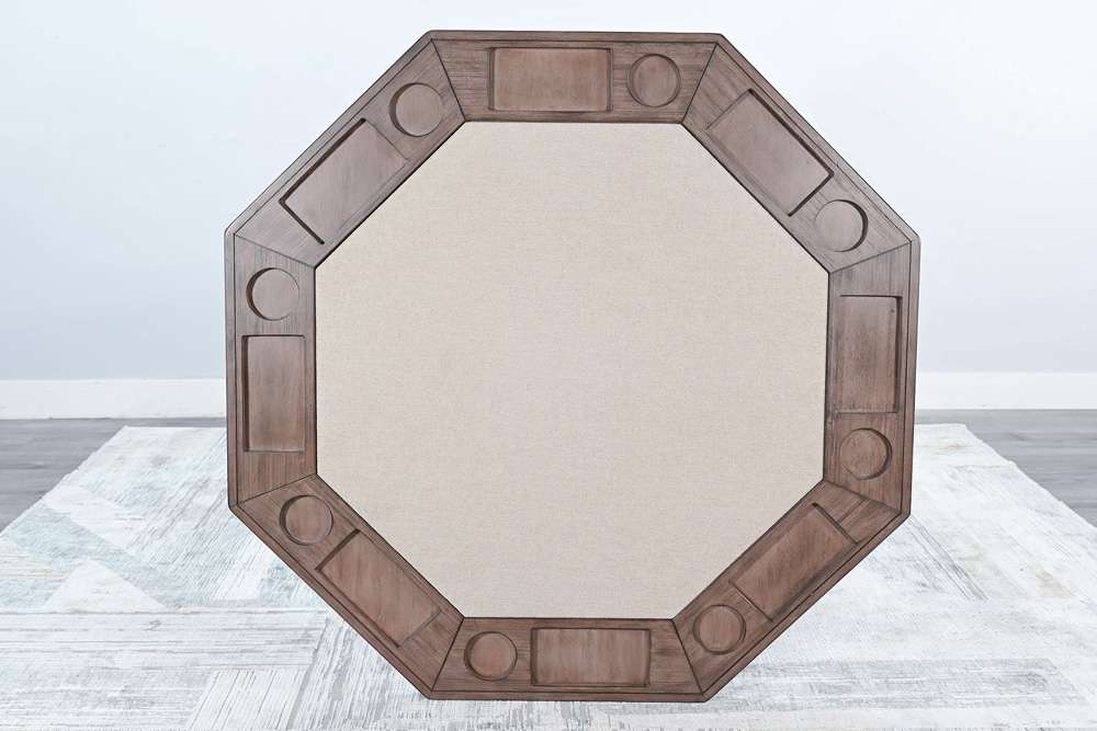 Sunny Designs - Doe Valley -  Reversible Game and Dining Poker Table - 1033BU veiw 2