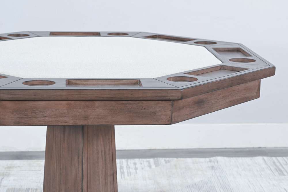 Sunny Designs - Doe Valley -  Reversible Game and Dining Poker Table - 1033BU veiw 6