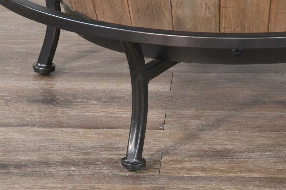 Sunny Designs - Doe Valley -  Round Pub Table with Wine Barrel Base - 1038BU veiw 4