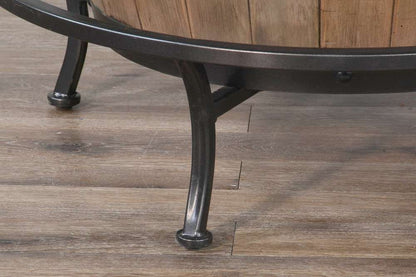 Sunny Designs - Doe Valley -  Round Pub Table with Wine Barrel Base - 1038BU veiw 4