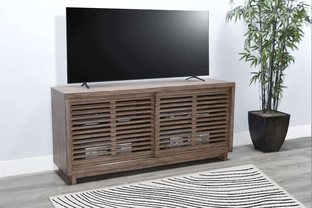Sunny Designs - Doe Valley -  TV Console - 3665BU-65 veiw 2