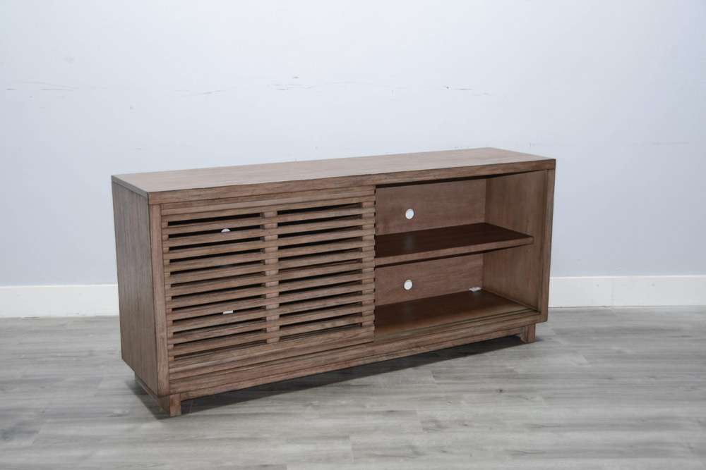 Sunny Designs - Doe Valley -  TV Console - 3665BU-65 veiw 4
