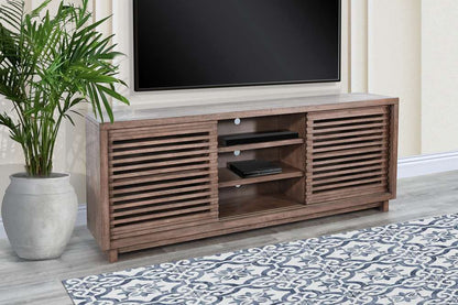 Sunny Designs - Doe Valley -  TV Console - 3665BU-75 veiw 2
