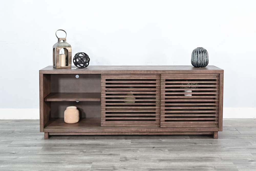 Sunny Designs - Doe Valley -  TV Console - 3665BU-75 veiw 3