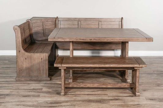 Sunny Designs - Doe Valley -  Wood Breakfast Nook Dining Set - 0113BU veiw 2