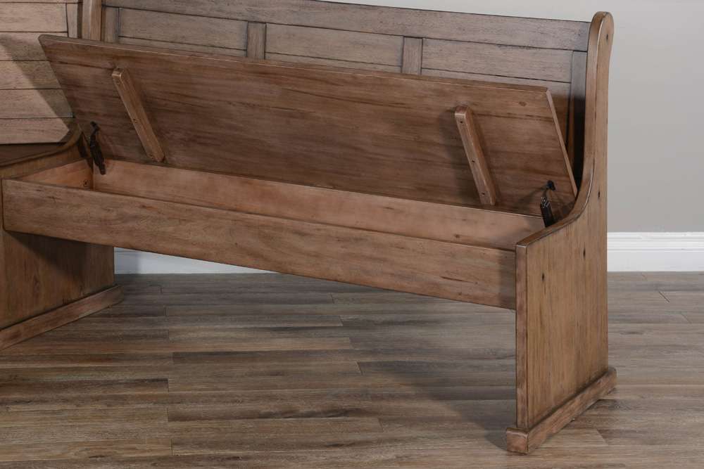 Sunny Designs - Doe Valley -  Wood Breakfast Nook Dining Set - 0113BU veiw 4