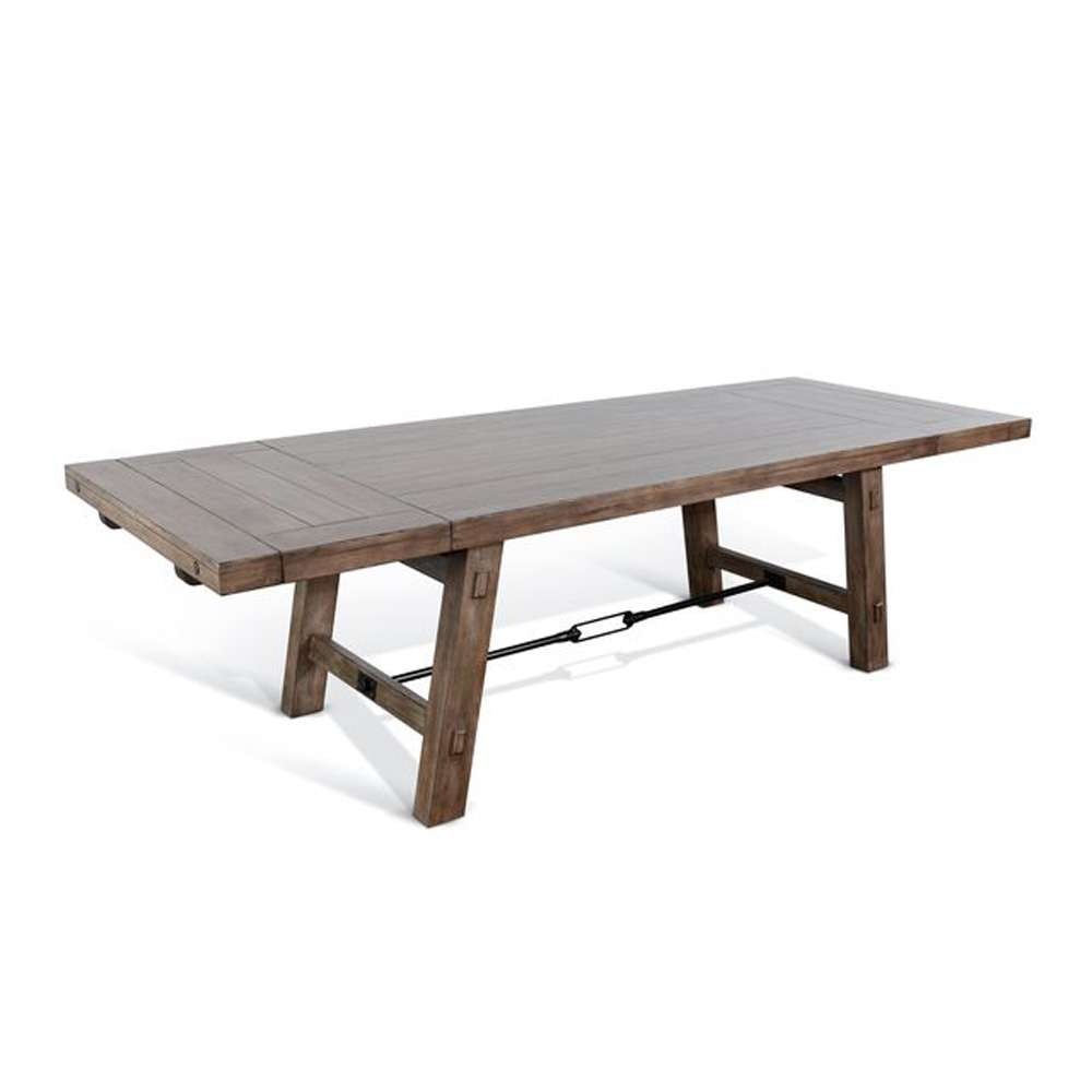 Sunny Designs - Doe Valley -  Wood Extension Table with Turnbuckle - 1380BU veiw 1