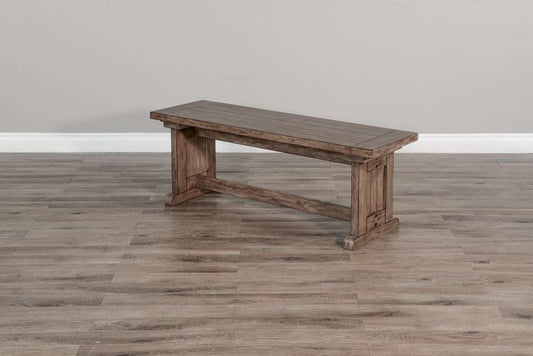Sunny Designs - Doe Valley -  Wood Side Bench - 0113BU-SB veiw 2