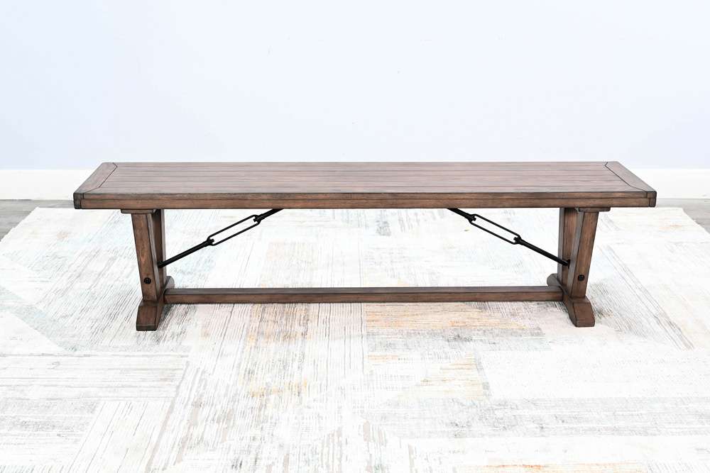 Sunny Designs - Doe Valley -  Yellowstone Bench with Turnbuckles - 1668BU veiw 2