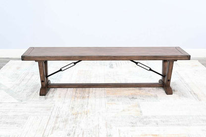 Sunny Designs - Doe Valley -  Yellowstone Bench with Turnbuckles - 1668BU veiw 2