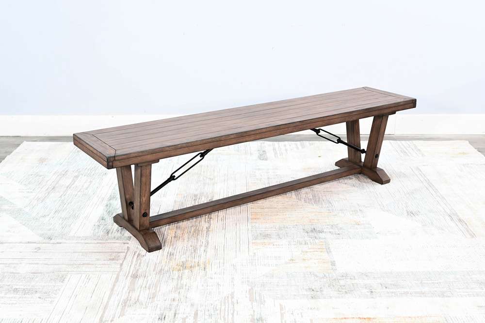Sunny Designs - Doe Valley -  Yellowstone Bench with Turnbuckles - 1668BU veiw 3