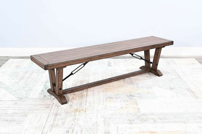Sunny Designs - Doe Valley -  Yellowstone Bench with Turnbuckles - 1668BU veiw 3