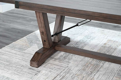 Sunny Designs - Doe Valley -  Yellowstone Extension Table with Folding Leaves - 1167BU veiw 3