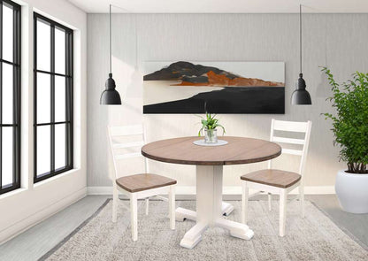 Sunny Designs -  Drop Leaf Round Table - 1223MB veiw 2