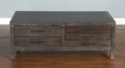 Sunny Designs - Dundee Coffee Table in Dark Brown - 3271KB-C veiw 1