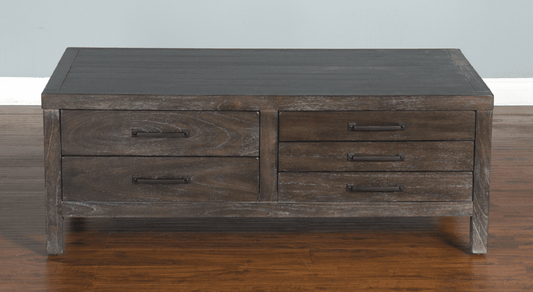 Sunny Designs - Dundee Coffee Table in Dark Brown - 3271KB-C veiw 1