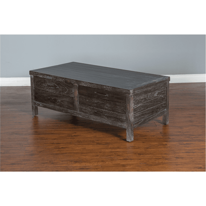 Sunny Designs - Dundee Coffee Table in Dark Brown - 3271KB-C veiw 2