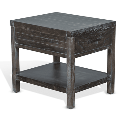 Sunny Designs - Dundee End Table in Dark Brown - 3271KB-E_CLOSEOUT veiw 1