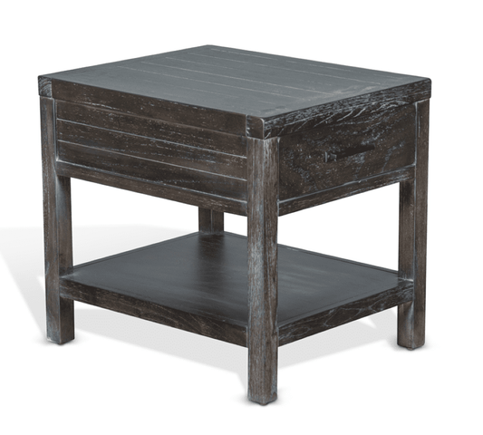 Sunny Designs - Dundee End Table in Dark Brown - 3271KB-E_CLOSEOUT veiw 1