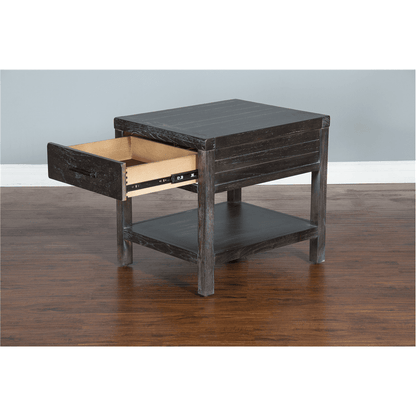 Sunny Designs - Dundee End Table in Dark Brown - 3271KB-E_CLOSEOUT veiw 4
