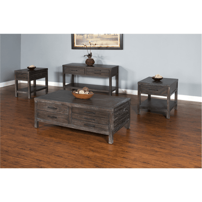 Sunny Designs - Dundee End Table in Dark Brown - 3271KB-E_CLOSEOUT veiw 5