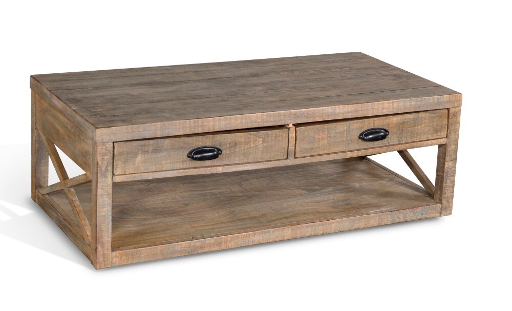 Sunny Designs - Durango Cocktail Table in Light Brown - 3131WB-C_CLOSEOUT veiw 1