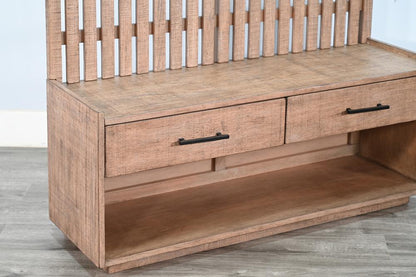Sunny Designs - Eliza Hall Tree with Bench - 2149DR veiw 2