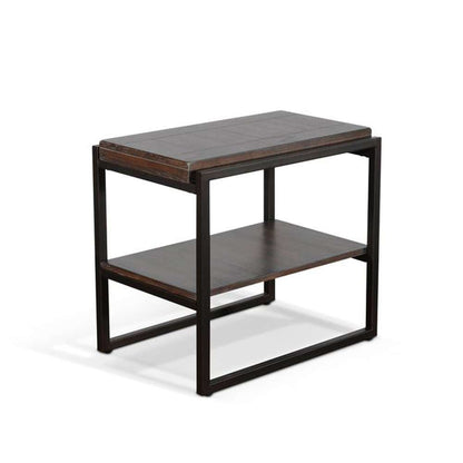 Sunny Designs -  French Metal Sled Base Chair Side Table - 3159FR2-CS_CLOSEOUT veiw 1