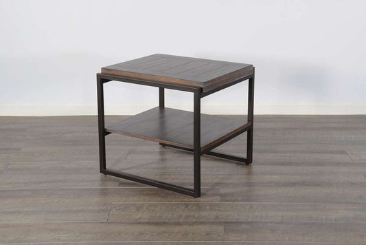 Sunny Designs -  French Metal Sled Base End Table - 3159FR2-E_CLOSEOUT veiw 2