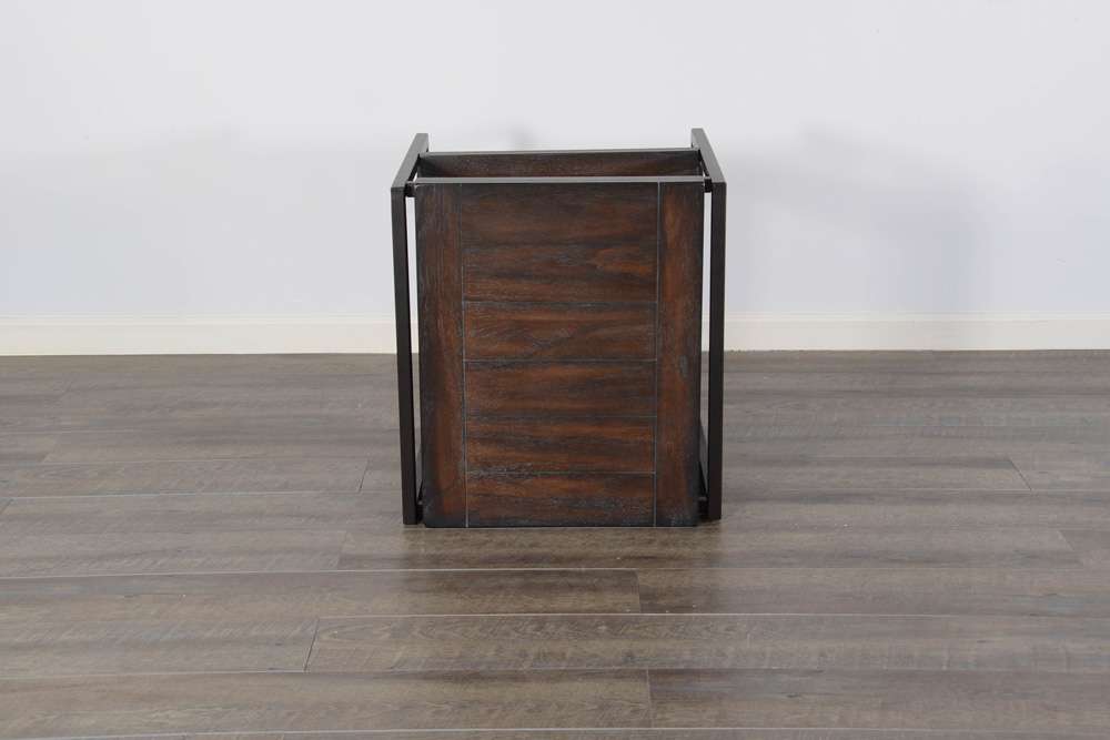 Sunny Designs -  French Metal Sled Base End Table - 3159FR2-E_CLOSEOUT veiw 6
