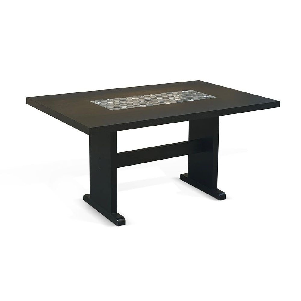 Sunny Designs - Geovanni Dining Table with Tile - 1191UM veiw 1