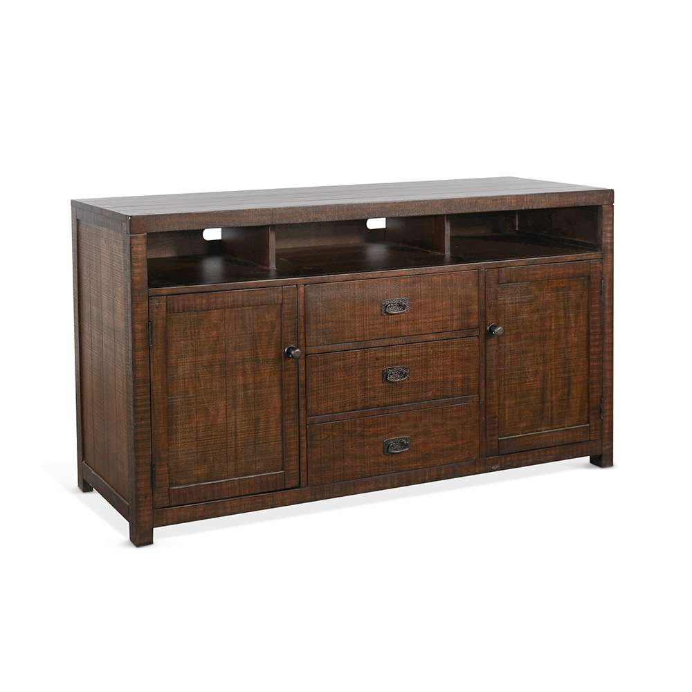 Sunny Designs - Homestead -   66in TV Console - 3563TL-66 veiw 1