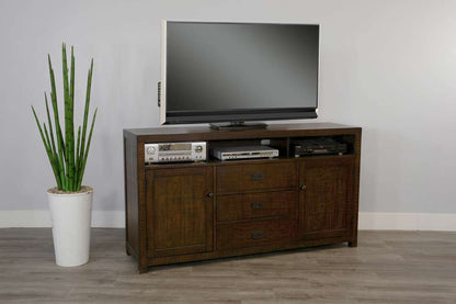 Sunny Designs - Homestead -   66in TV Console - 3563TL-66 veiw 3