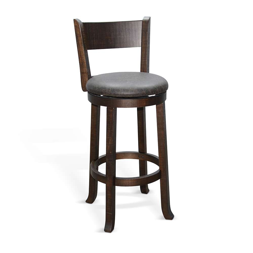 Sunny Designs - Homestead -  Bar Swivel Barstool, Cushion Seat (Set of 2) - 1646TL-B30 veiw 1