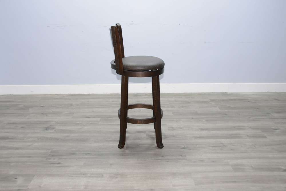 Sunny Designs - Homestead -  Bar Swivel Barstool, Cushion Seat (Set of 2) - 1646TL-B30 veiw 3