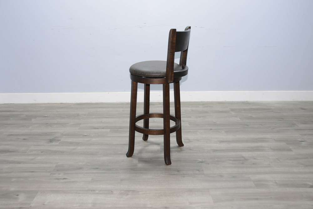 Sunny Designs - Homestead -  Bar Swivel Barstool, Cushion Seat (Set of 2) - 1646TL-B30 veiw 4