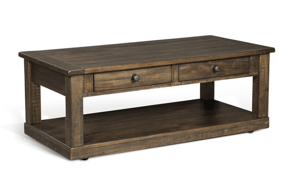 Sunny Designs - Homestead Coffee Table in Dark Brown - 3292TL-C veiw 1