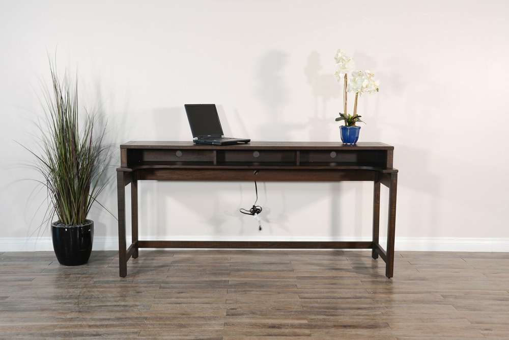 Sunny Designs - Homestead -  Console Table with USB Power Pack - 2050TL-CT veiw 5