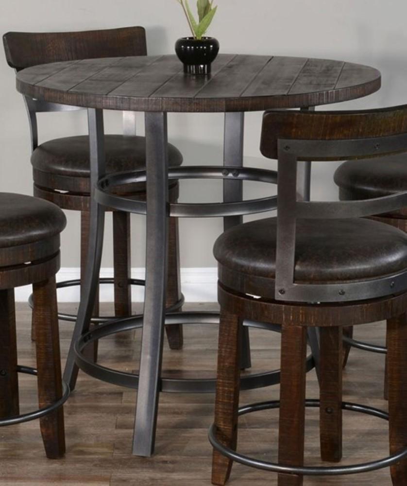 Sunny Designs - Homestead Counter Height Table - Dark Brown - 1127TL-36 veiw 1