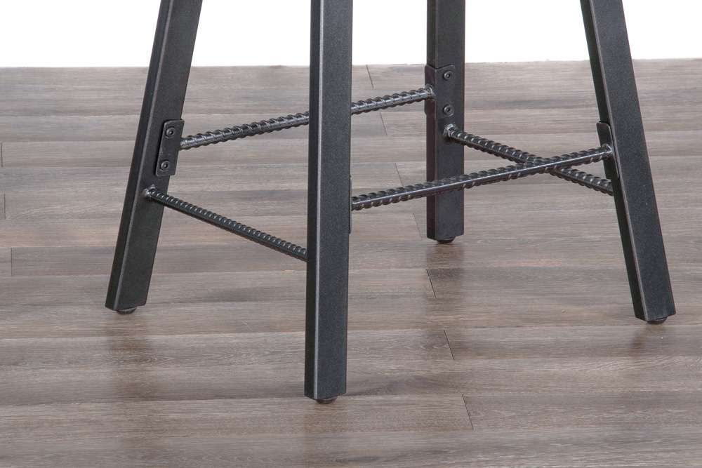 Sunny Designs - Homestead -  Counter Metal Saddle Stool (Set of 2) - 1659TL-24 veiw 3