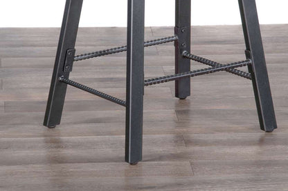 Sunny Designs - Homestead -  Counter Metal Saddle Stool (Set of 2) - 1659TL-24 veiw 3