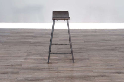 Sunny Designs - Homestead -  Counter Metal Saddle Stool (Set of 2) - 1659TL-24 veiw 6
