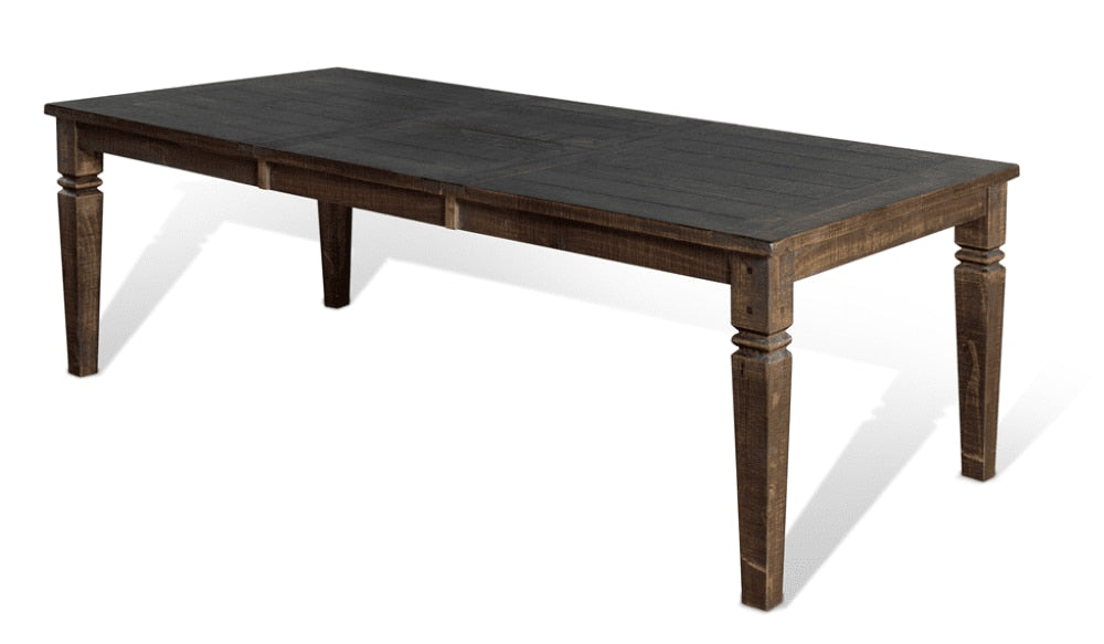 Sunny Designs - Homestead Extension Dining Table in Dark Brown - 1012TL2 veiw 1