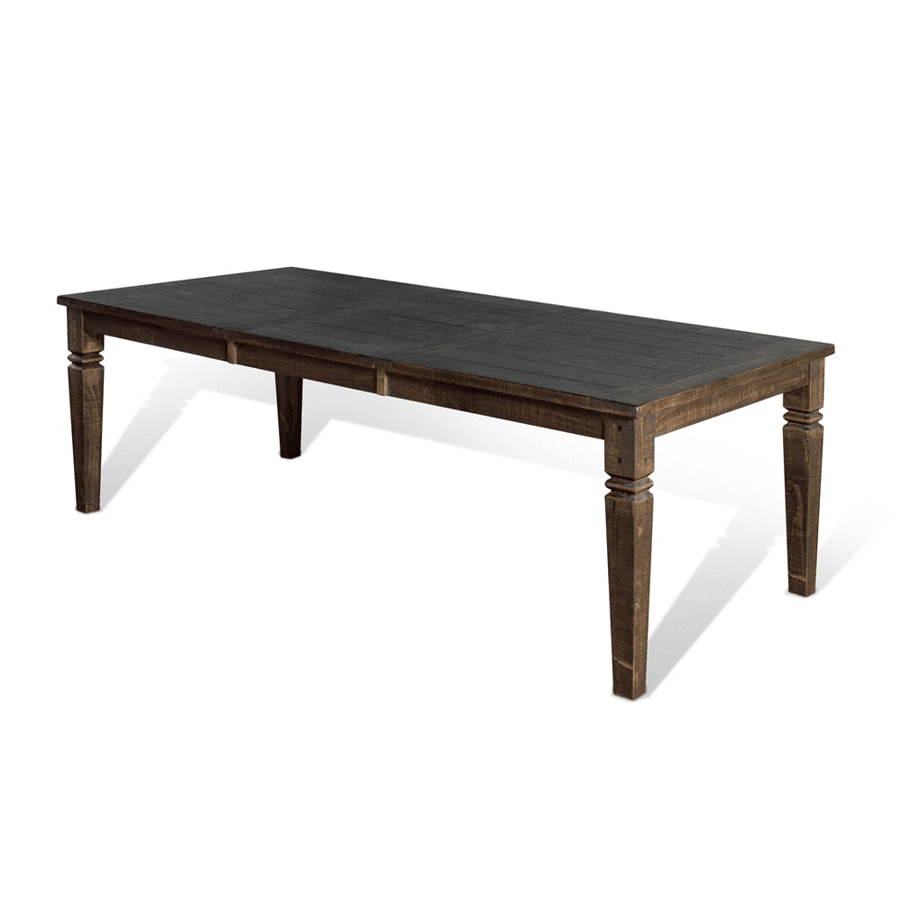 Sunny Designs - Homestead Extension Dining Table in Dark Brown - 1012TL2 veiw 2