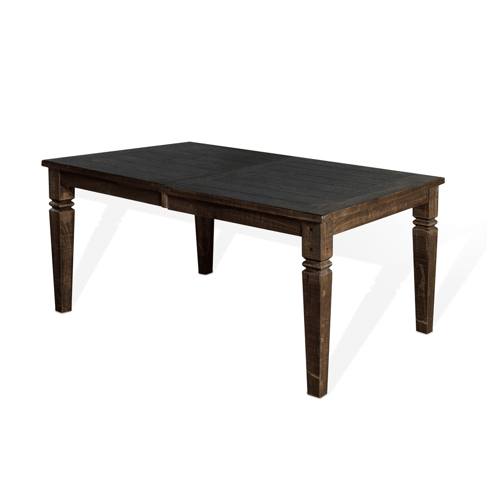 Sunny Designs - Homestead Extension Dining Table in Dark Brown - 1012TL2 veiw 3