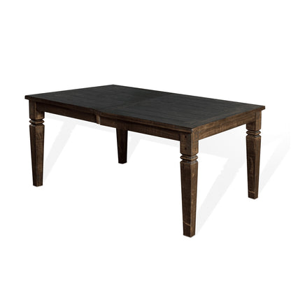 Sunny Designs - Homestead Extension Dining Table in Dark Brown - 1012TL2 veiw 3