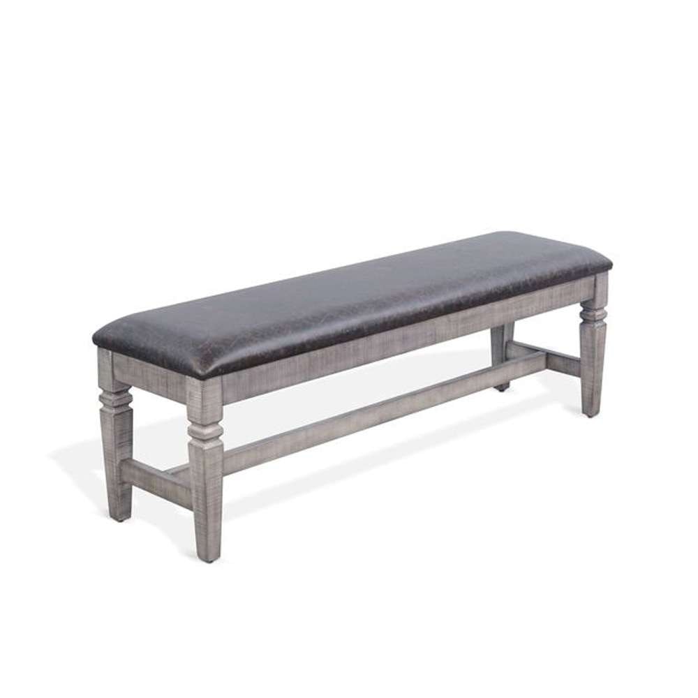 Sunny Designs - Homestead Hills -  Cushioned Bench - 1640TA veiw 1